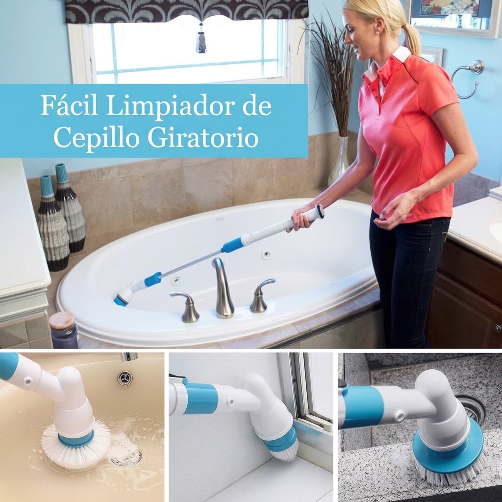 Cepillo Electrico y Remov. Manchas Baño