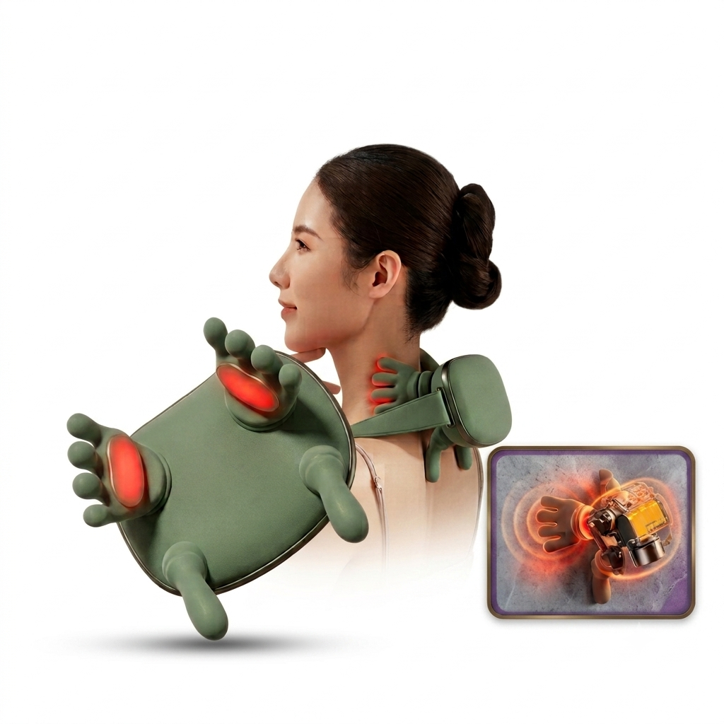 Masajeador Cervical Biónico 4D Calor
