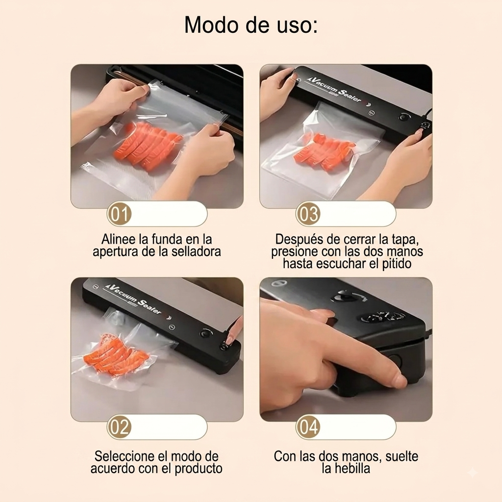 Maquina Empacadora Y Selladora Al Vacio