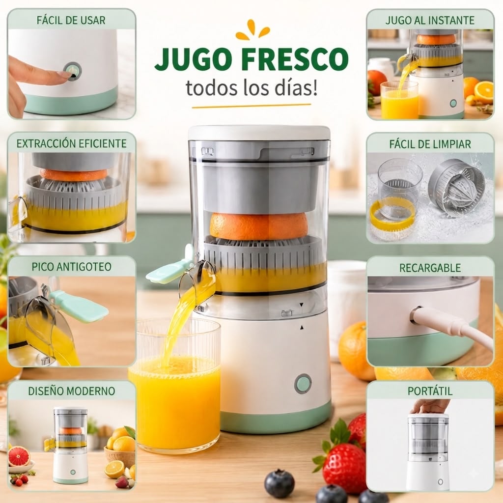 Exprimidor De Jugo Electrico