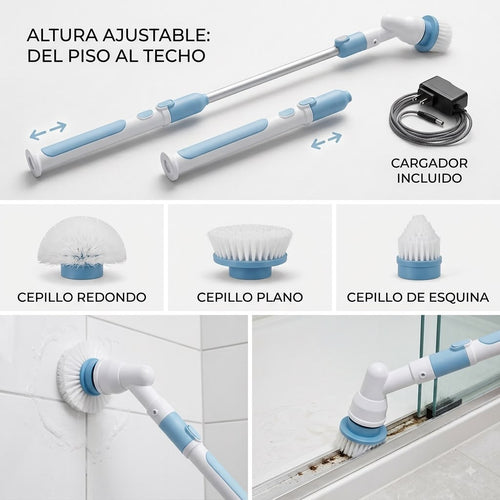 Cepillo Electrico y Remov. Manchas Baño