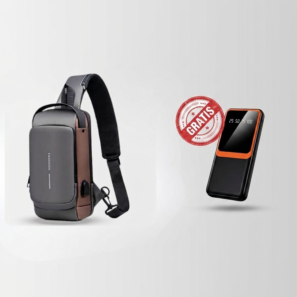 Mochila Antirrobo | Incluye Power Bank GRATIS